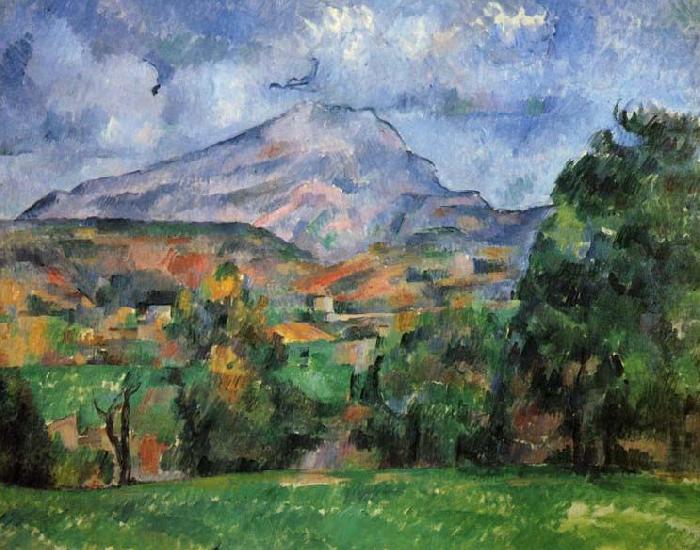 Paul Cezanne Montagne Sainte-Victoire china oil painting image